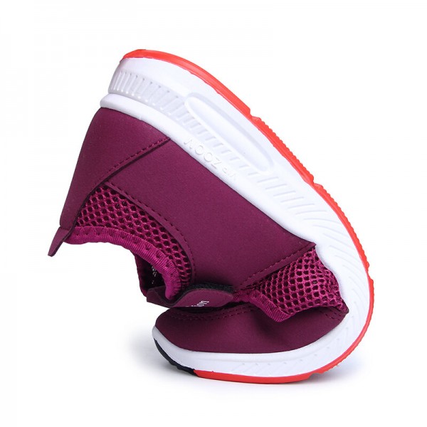 Women Sneakers Hollow Out Breathable Backless Casual Shoes 