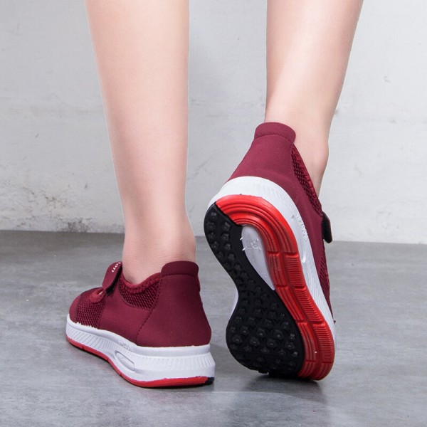 Women Sneakers Hollow Out Breathable Backless Casual Shoes 