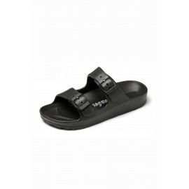 Black Girl Buckle Sandals